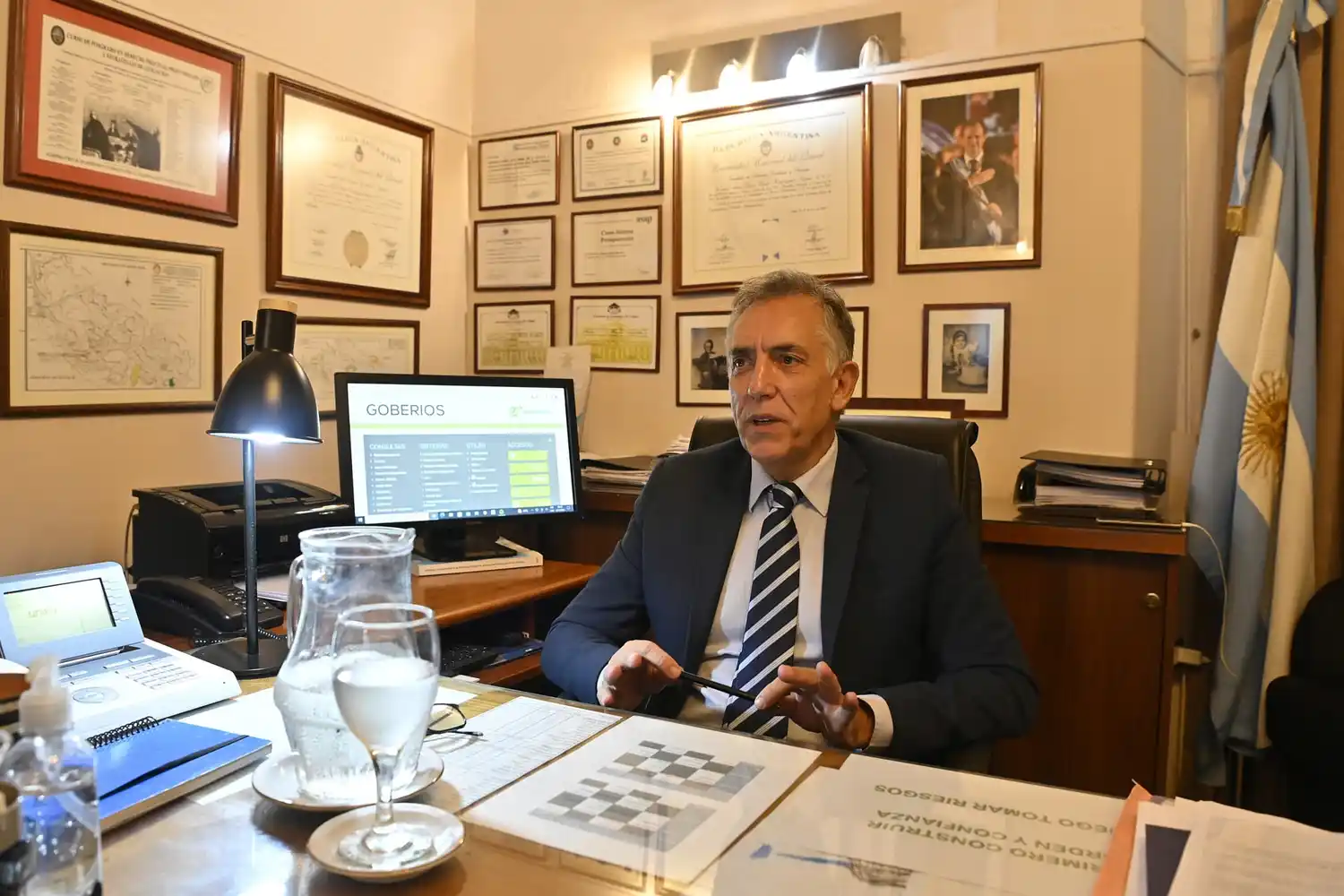 El Fiscal de Estado fue designado vocal en el Ente Nacional de Control y Gestión de la Vía Navegable