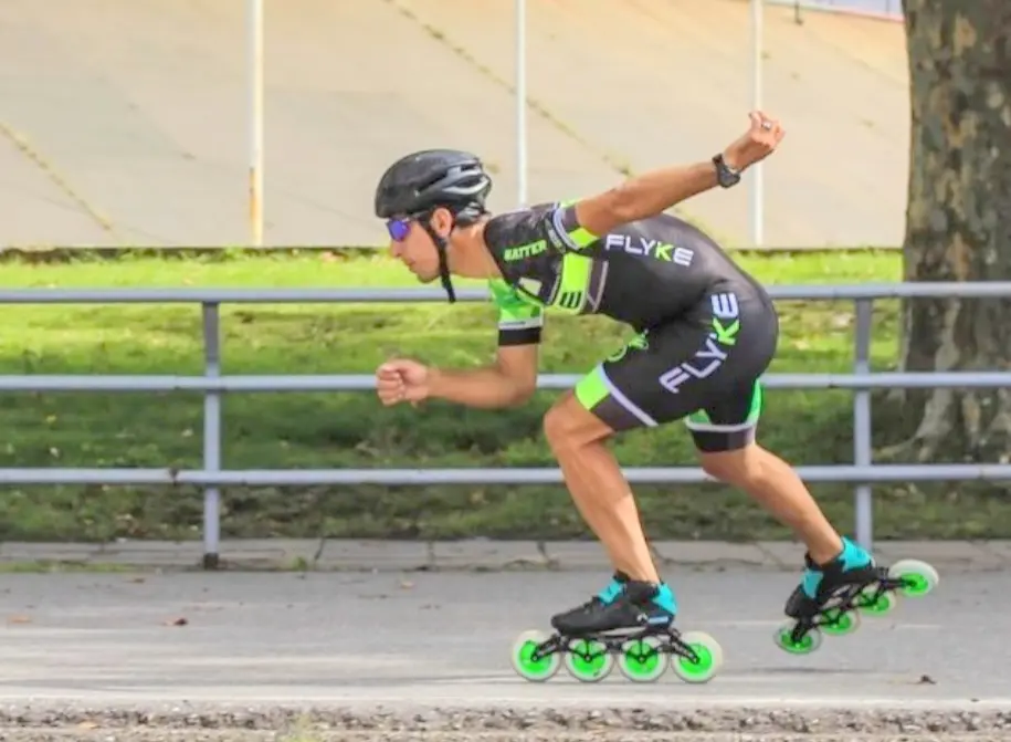 Subcampeonato para Santiago Roumec  en la Liga Nacional de patín carrera
