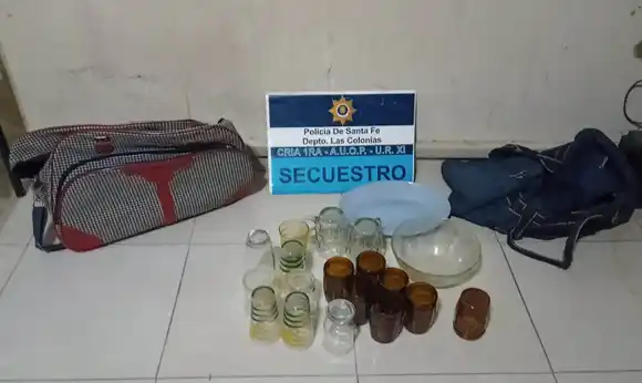 Esperanza: recuperaron elementos robados de una vivienda deshabitada y hay tres aprehendidos