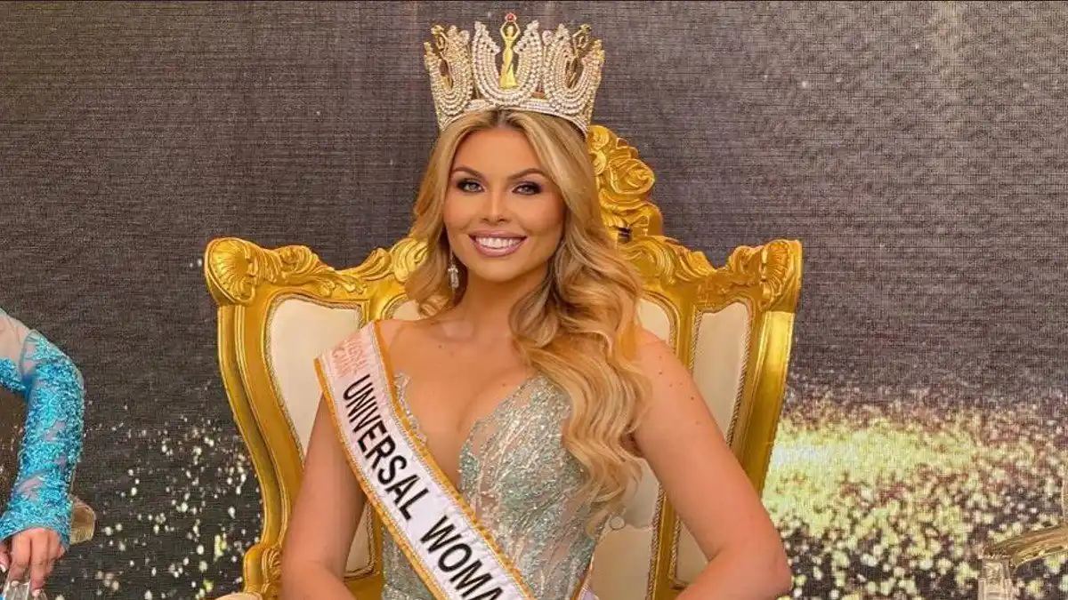 Valentina Sánchez trae con orgullo la primera corona de Universal Woman