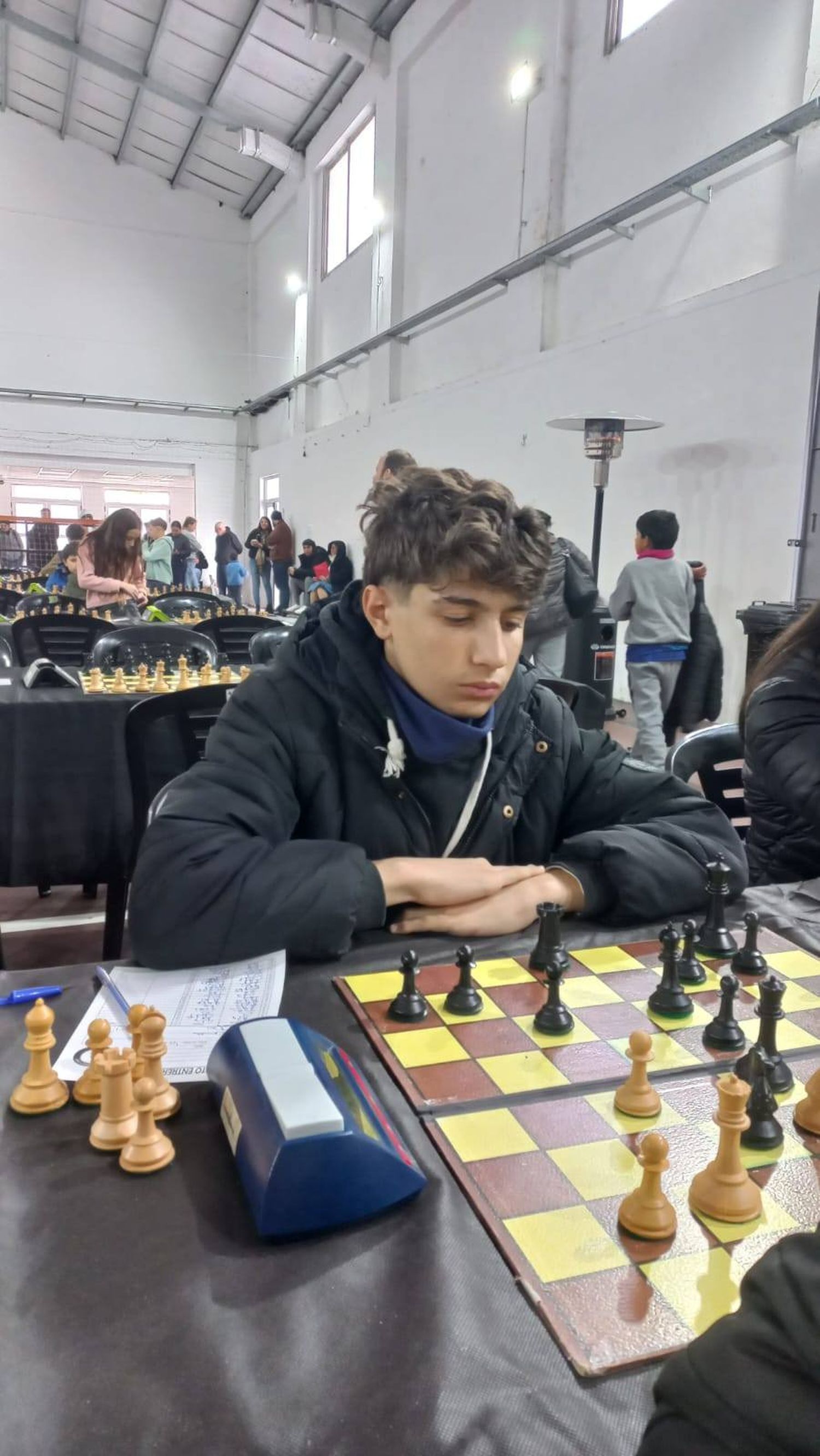 Felipe Matar. Subcampeón cat. sub 16