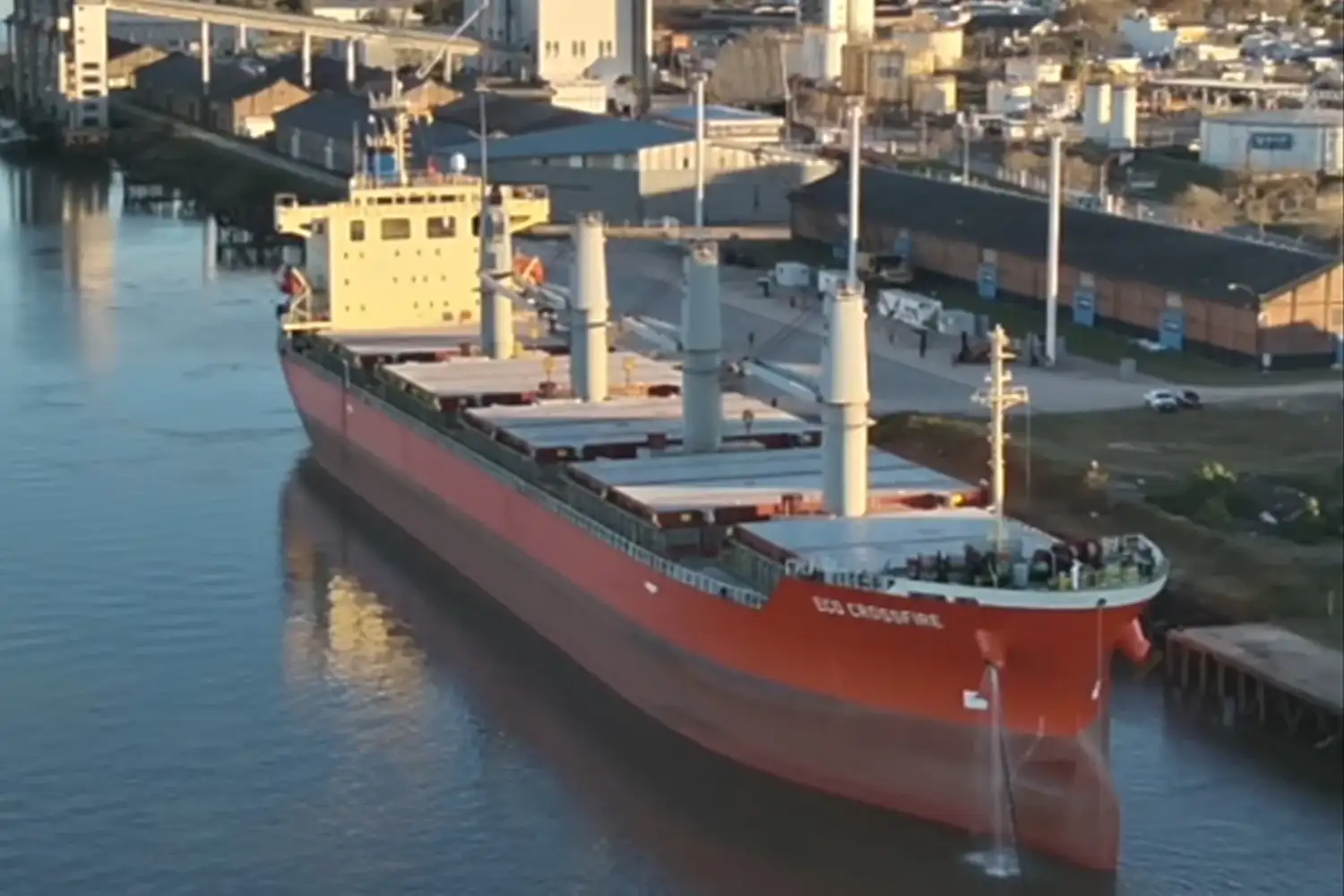 Entre Ríos logró la primera exportación de harina de soja no transgénica desde el puerto de Concepción del Uruguay