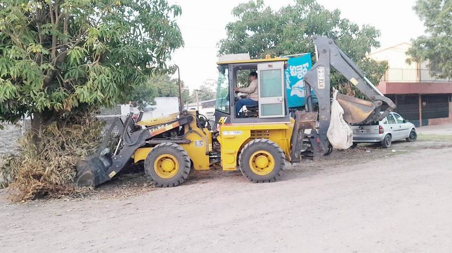 El Municipio comenzó el programa de trabajos
integrales en el barrio Juan Domingo Perón