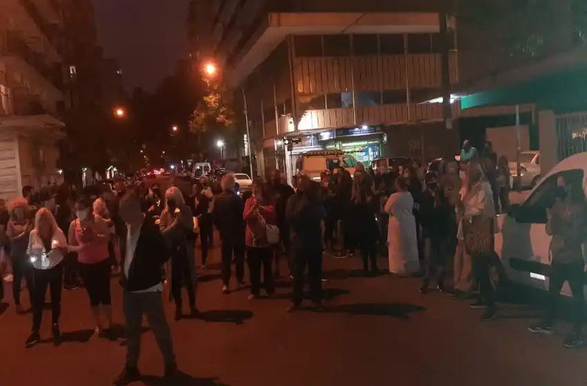 Zona Roja: así protestaron los vecinos de la Vieja Terminal