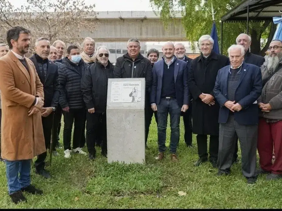 Homenaje al primer aniversario del fallecimiento del Papa Francisco