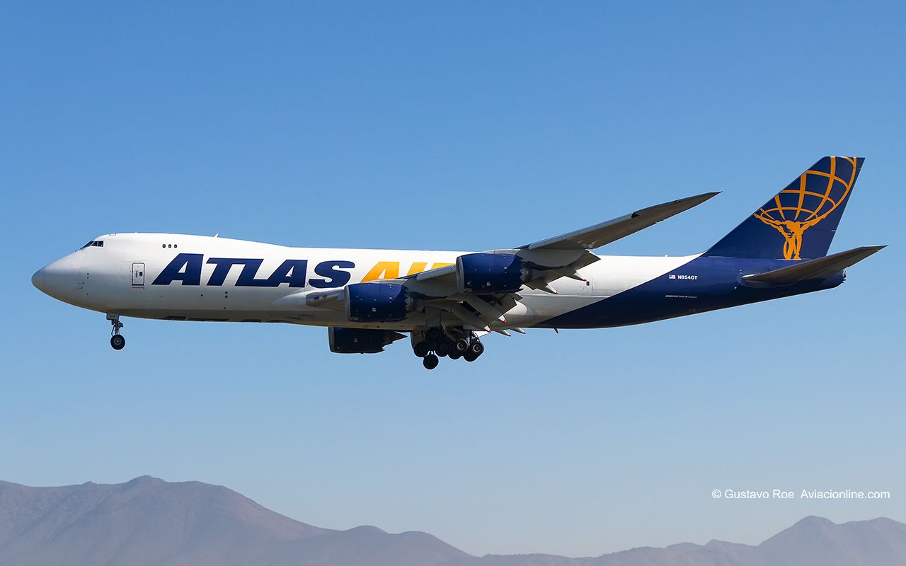 N854GT - Boeing 747-87UF - Atlas Air