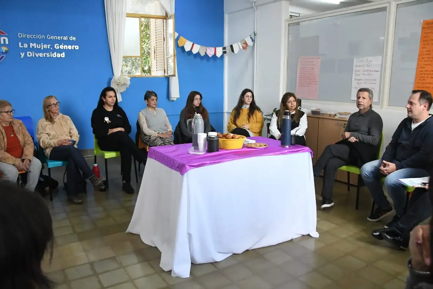 Se reunieron más de 22 mujeres para compartir experiencias.