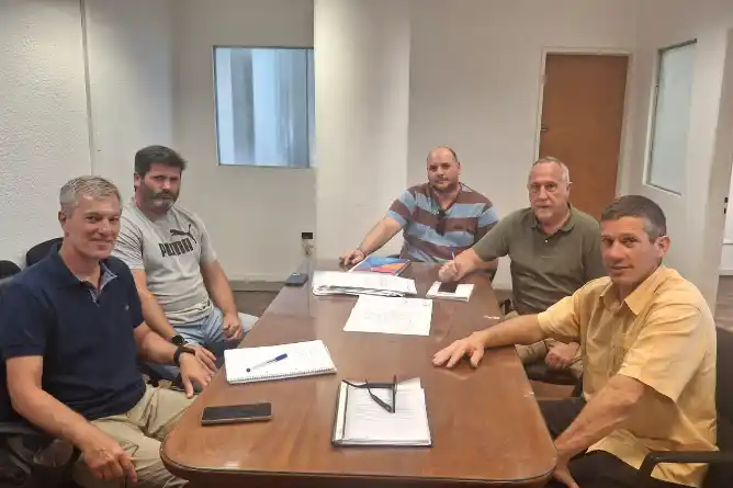 Gestiones ante la provincia para la reparación de la vieja planta depuradora