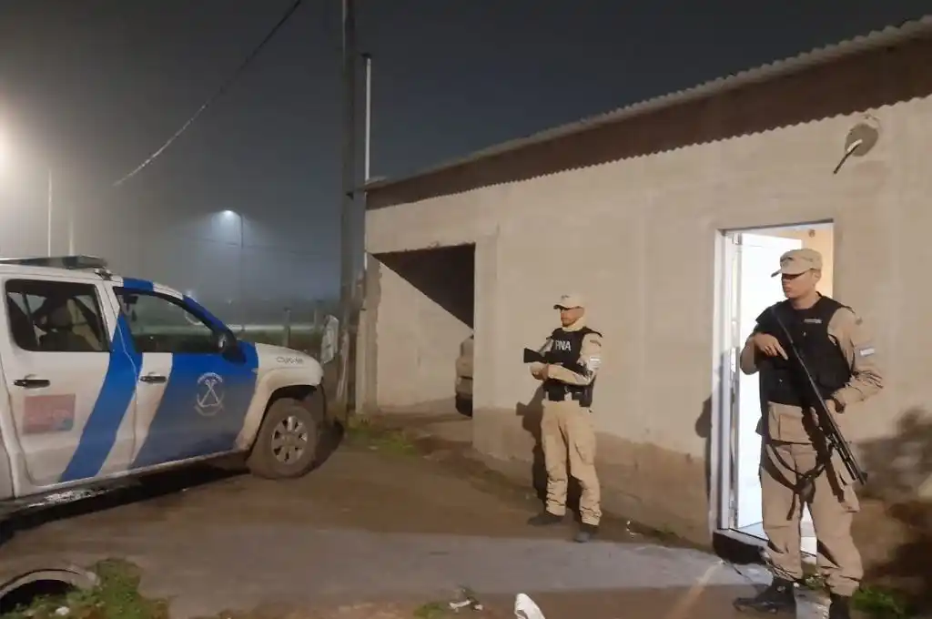 Allanamientos por narcotráfico en Corrientes y Santa Fe: cinco detenidos