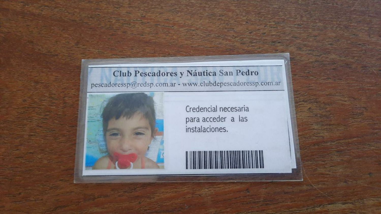 Encontraron el carnet de Pescadores de Lua