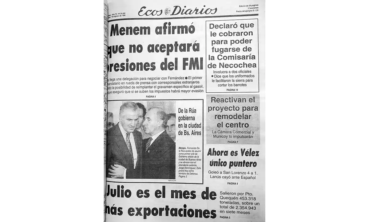 Miércoles 7 de Agosto de 1996