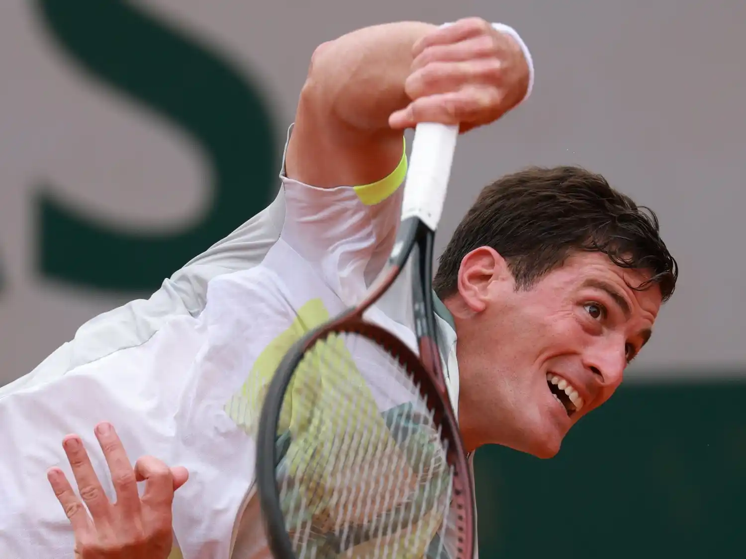 Gómez ingresó como lucky lose y ganó en su debut.