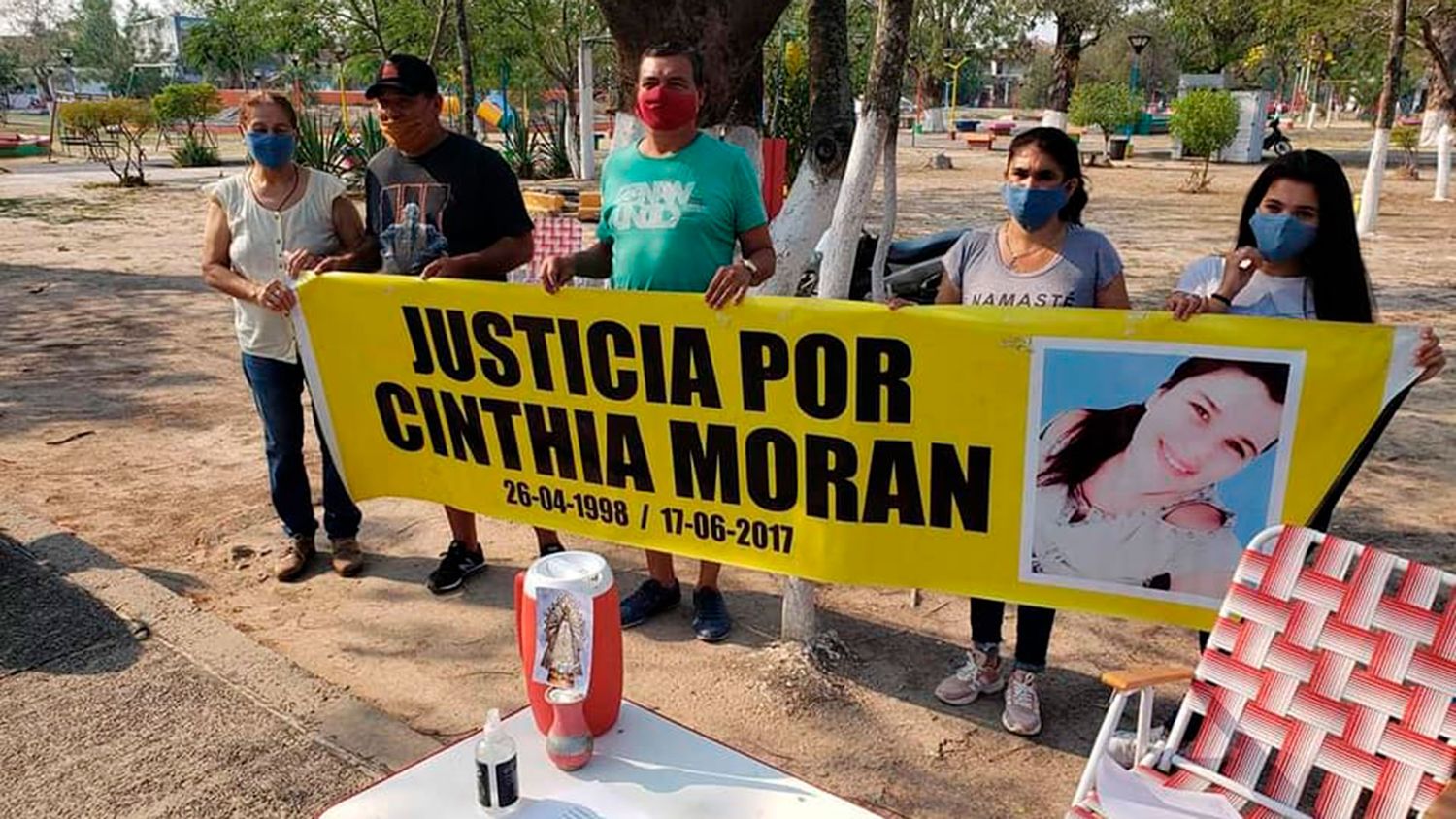 Con la instancia de alegatos, continúa el juicio oral y público por el femicidio de Cinthia Moran.