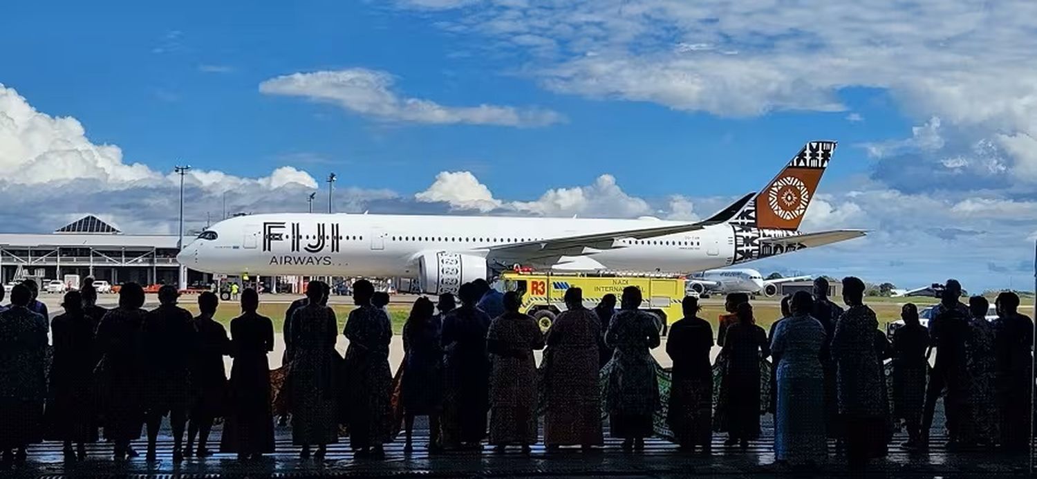 Fiji Airways recibe su tercer Airbus A350-900