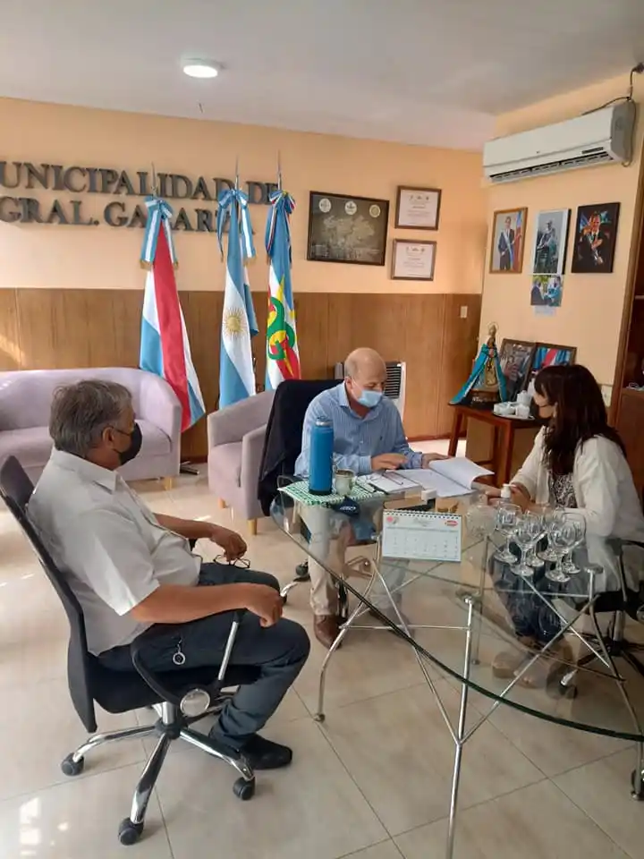 Monti se reunió con Fabián Menescardi