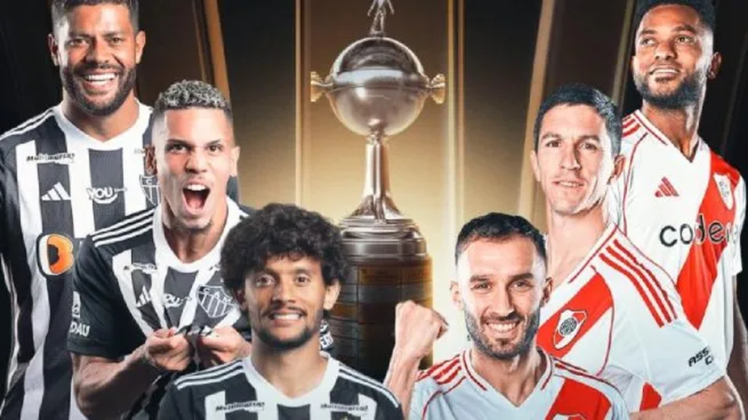 River visita a Atlético Mineiro