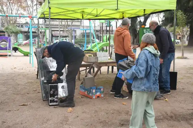 Jornada de reciclado en Plaza Libertad: vecinos podrán entregar materiales reciclables, electrónicos y aceite usado