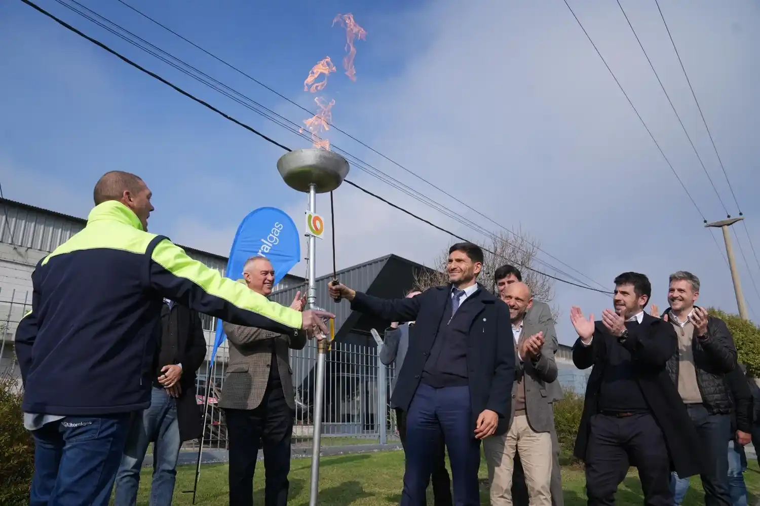 Pullaro inauguró el Gasoducto Regional Sur: “En Santa Fe la obra no es sinónimo de corrupción, sino de desarrollo"