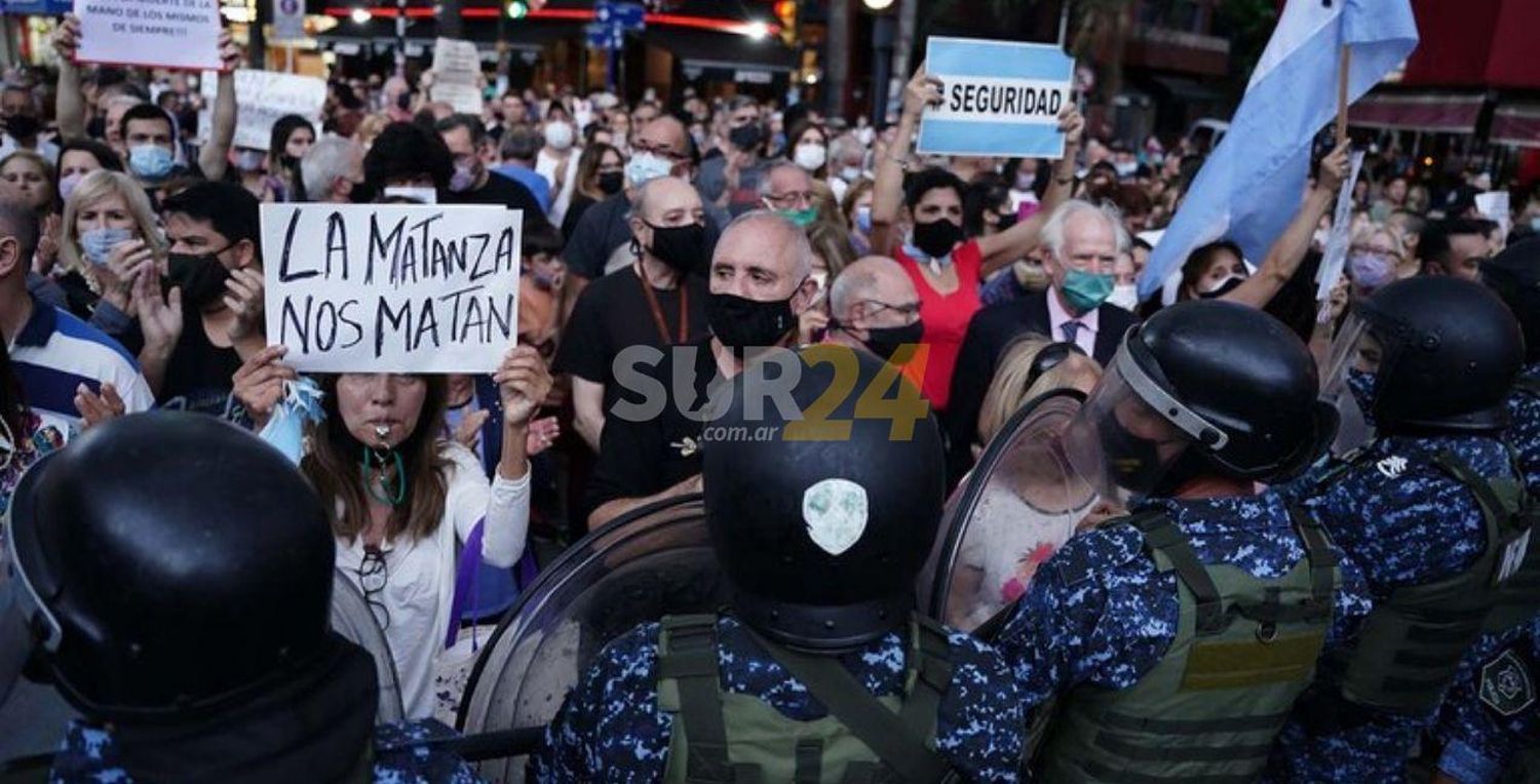 Reclamos de seguridad en  Ramos Mejía: incidentes y choques con la Policía