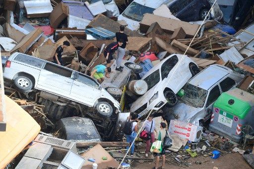 NUEVO BALANCE: 217 fallecidos por inundaciones en España