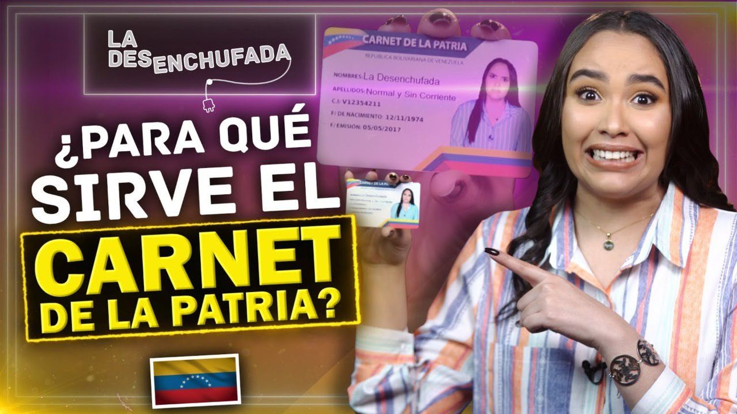 La desenchufada: ¿Para qué sirve el Carnet de la Patria?
