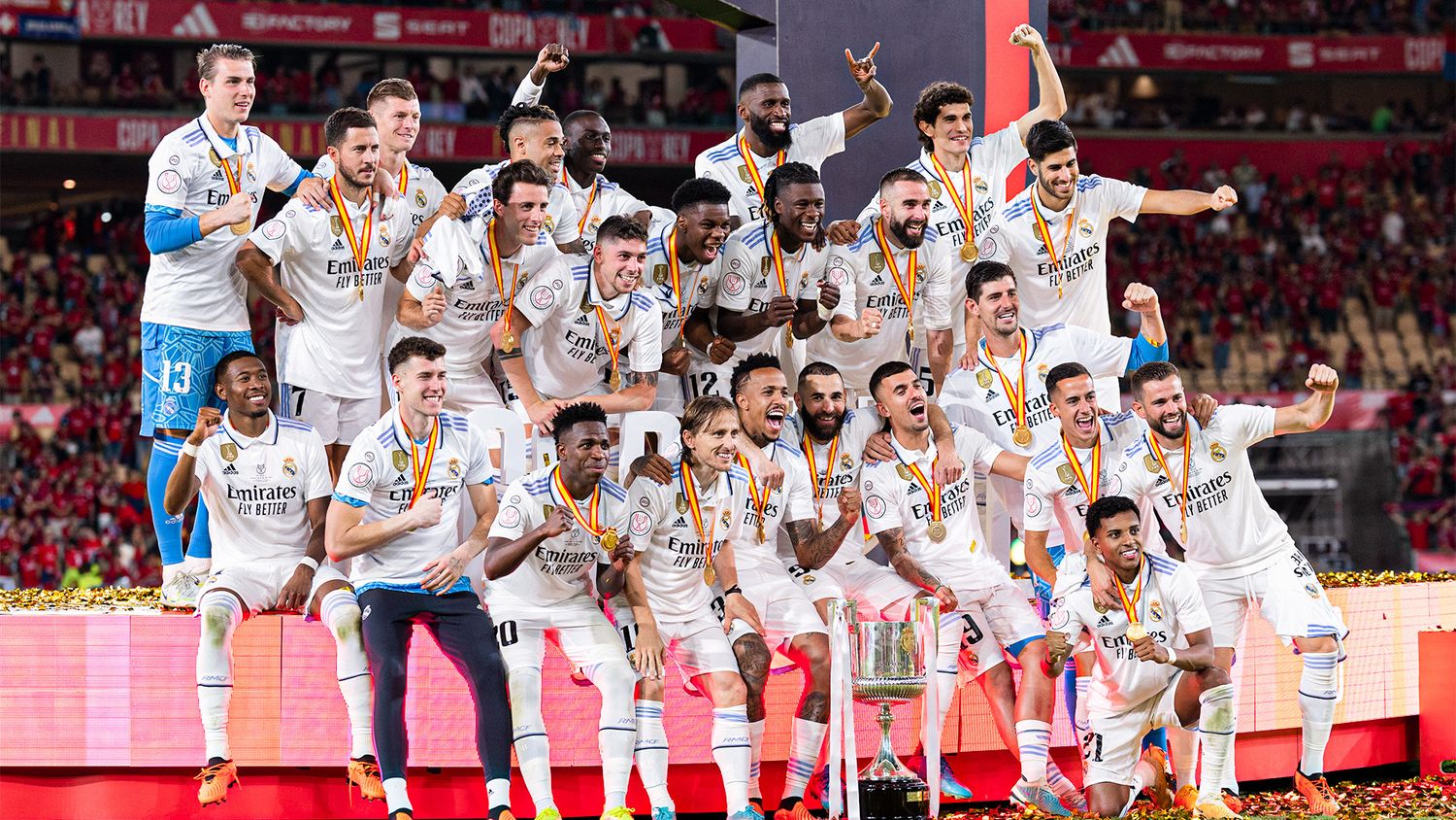 En Sevilla, el festejo fue de Real Madrid.