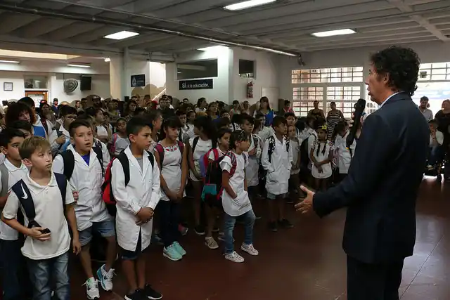 En San Isidro comenzaron las clases en las escuelas públicas de la Provincia