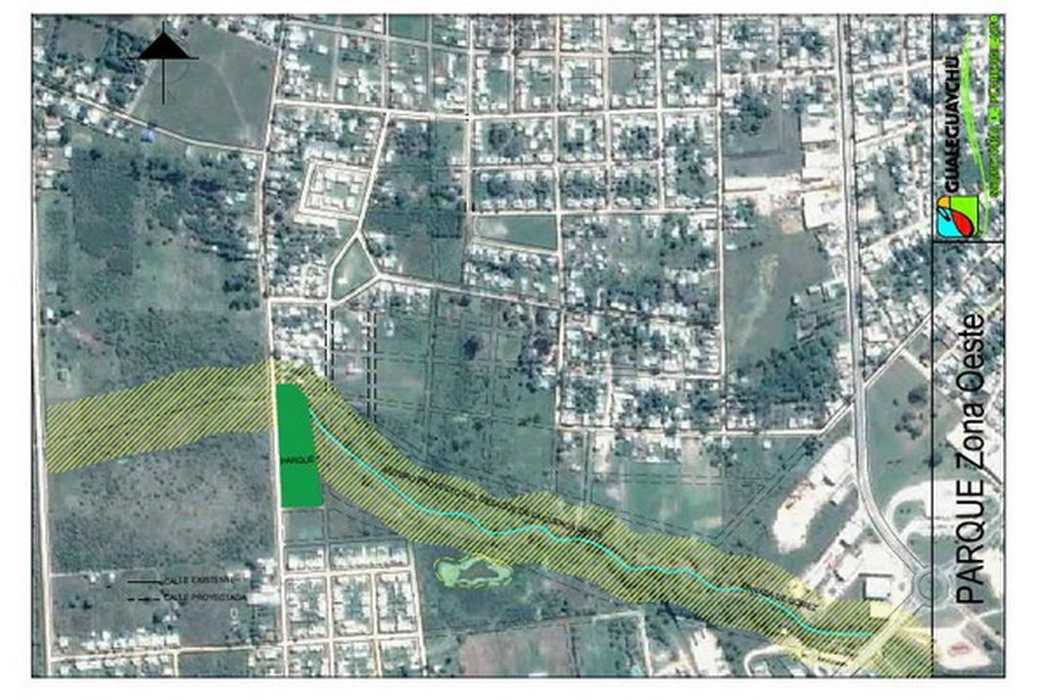 La Municipalidad trabaja en el proyecto del “Parque Oeste” en la zona del barrio ATE II