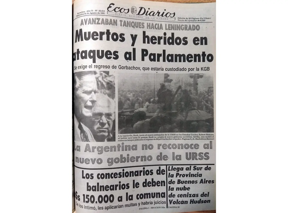 Miércoles 21 de Agosto de 1991