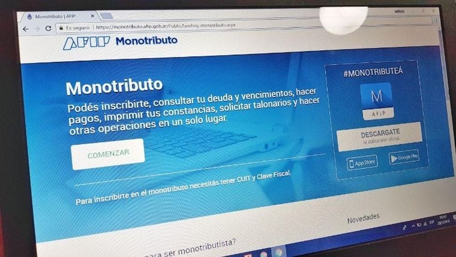 Agregan nuevo trámite en la recategorización de monotributo