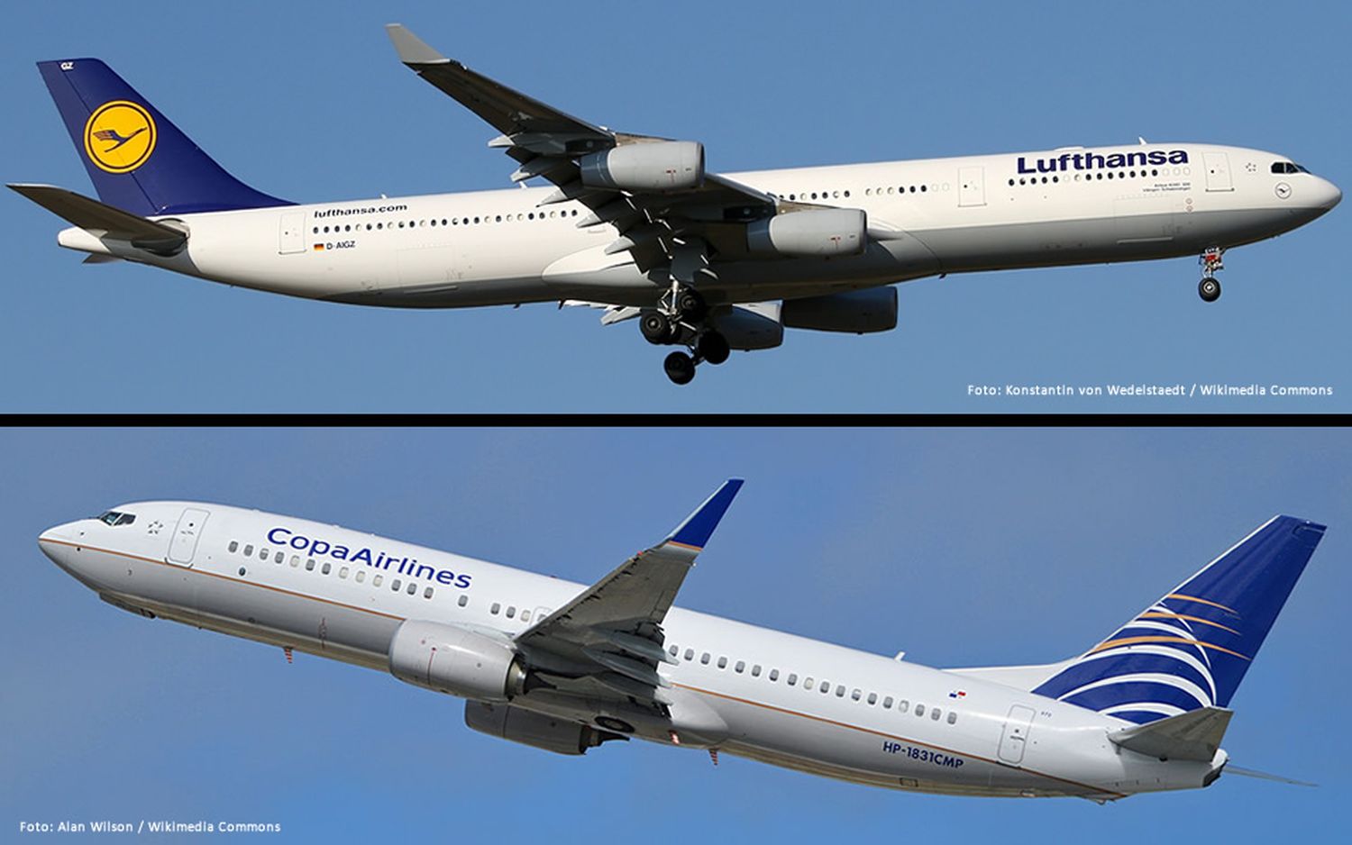 Copa y Lufthansa establecen acuerdo de código compartido