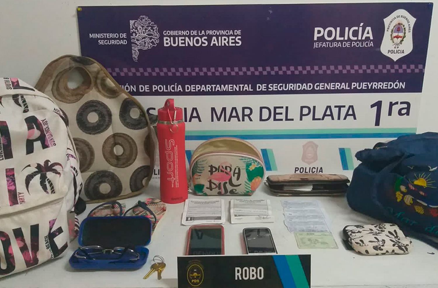 Atrapan a dos hombres con inhibidores que venían haciendo un raid delictivo