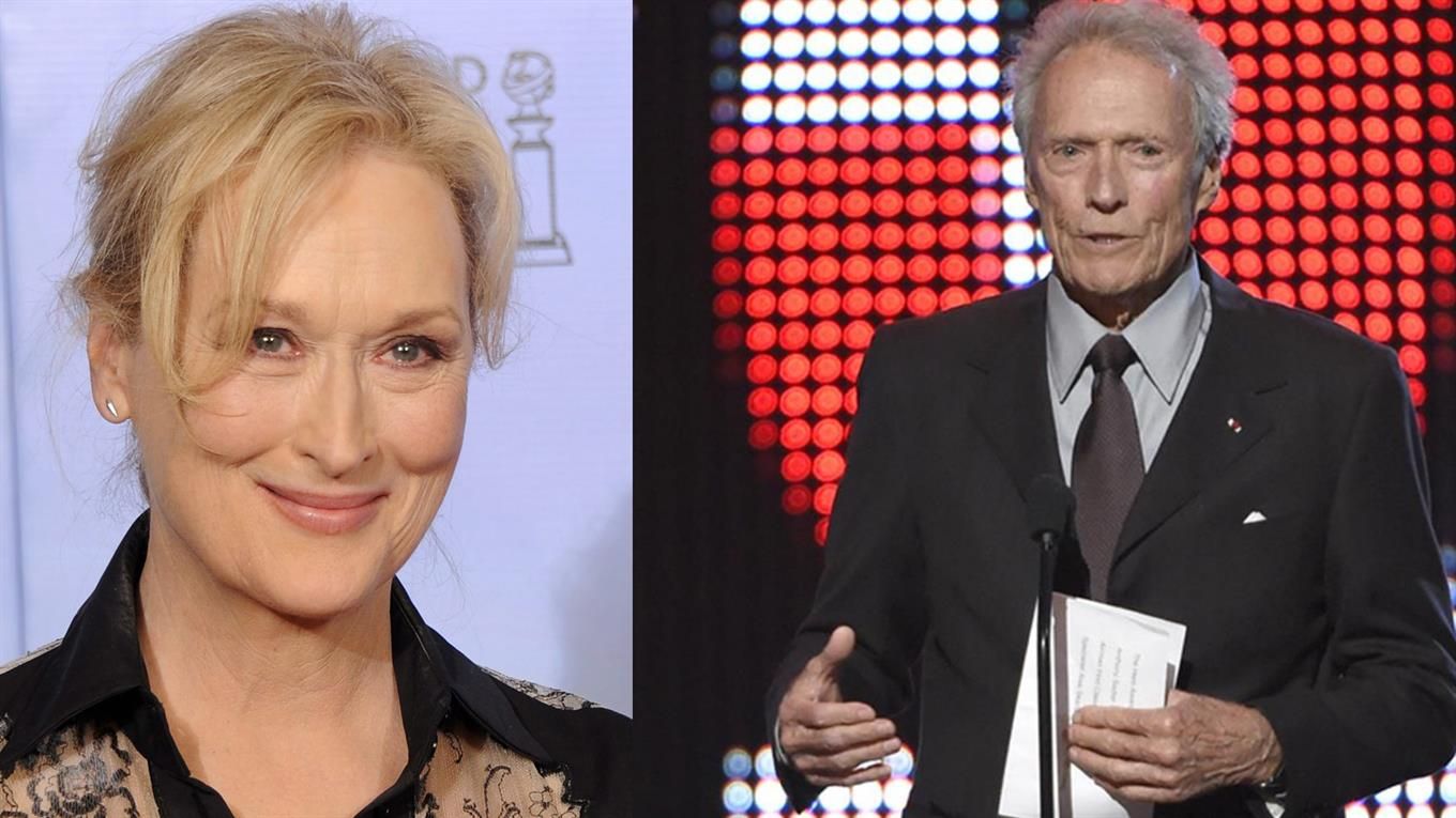 Meryl Streep, “sorprendida” por el apoyo de Clint Eastwood a Donald Trump