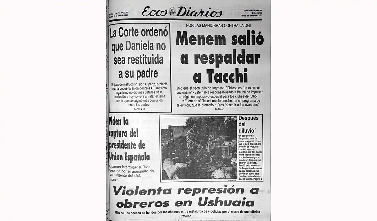 Miércoles 12 de abril de 1995