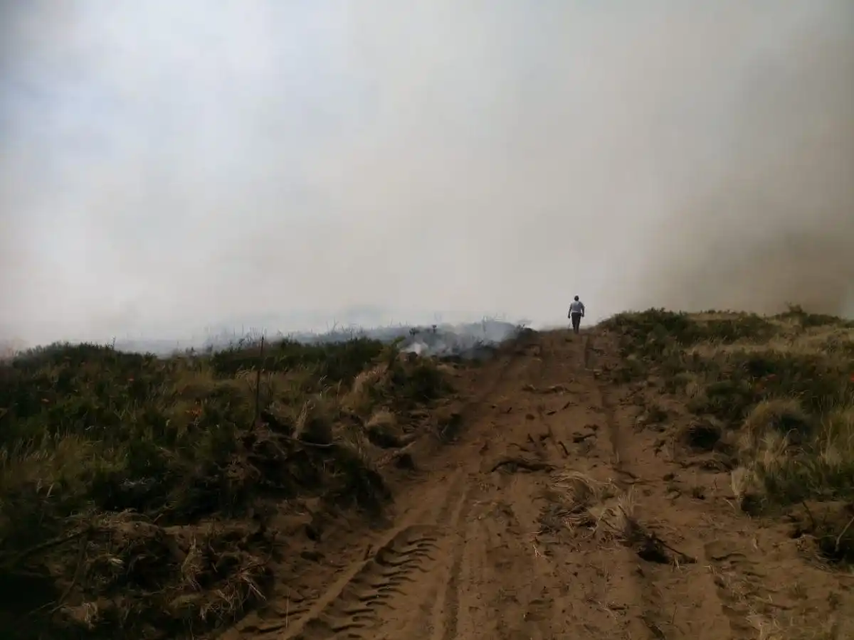 El incendio en Epuyén está fuera de control