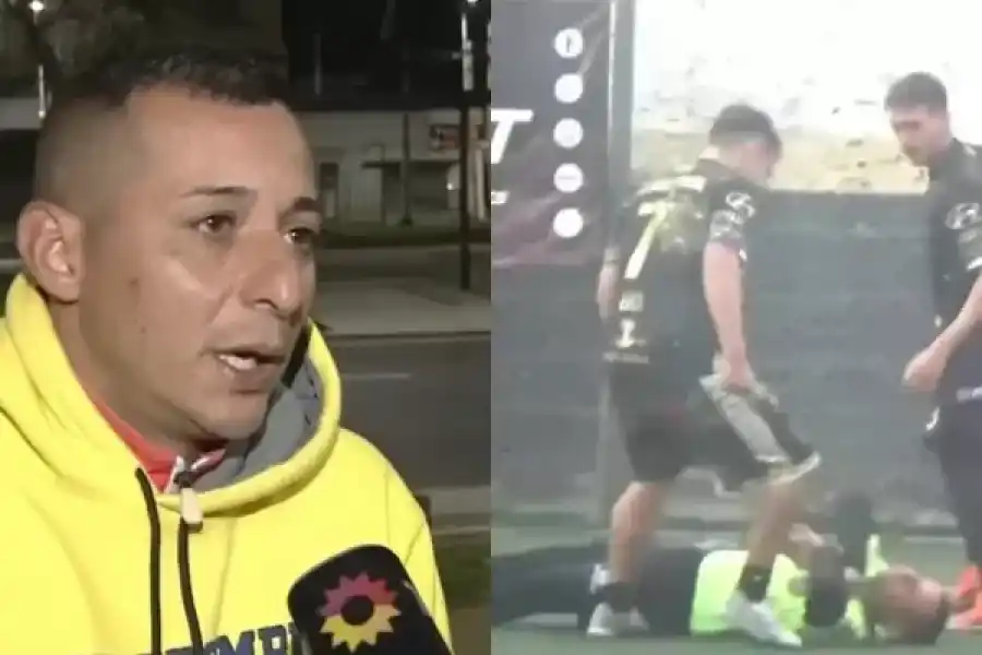 Se filtraron los chats y el audio que el árbitro le envió al joven que lo agredió en un partido de fútbol y después se suicidó