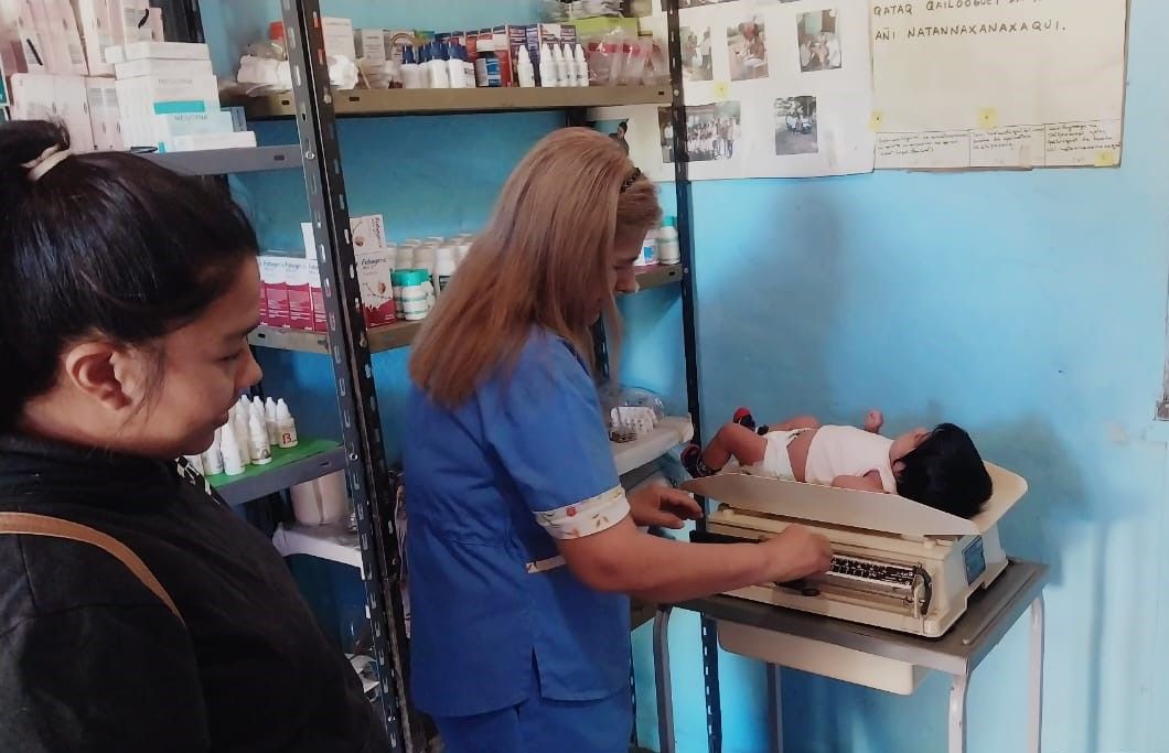 Se realizó una jornada sanitaria en la Colonia Qom San Carlos