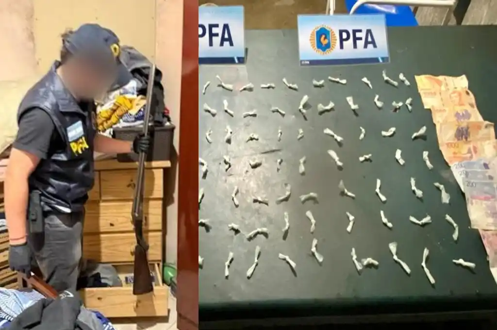 Narcomenudeo: la Policía Federal desarticuló un punto de venta de droga en la zona