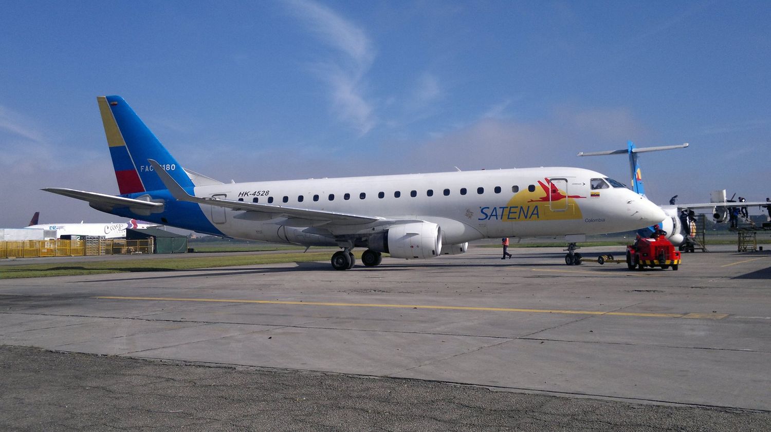 Colombia: SATENA deja de volar con los Embraer E170