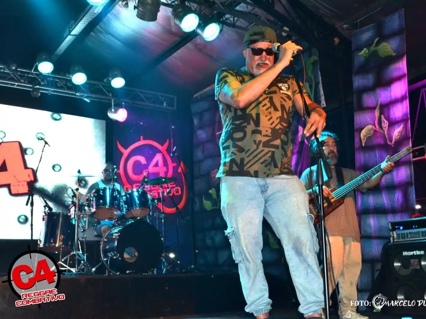 La banda de Luis Alfa, C4 Reggae Combativo, llega a Mar del Plata con un show imperdible