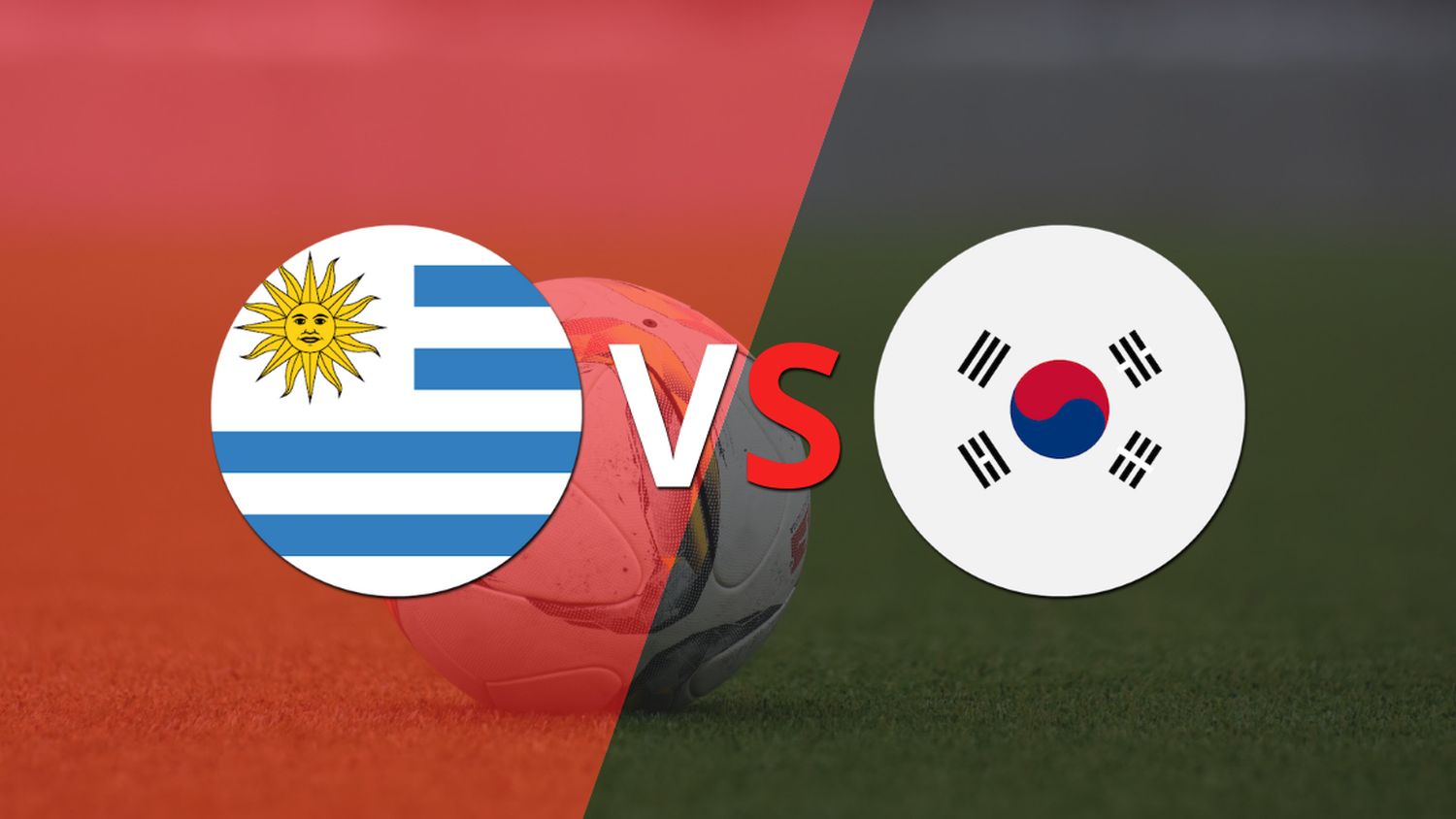 Uruguay y Corea del Sur se enfrentan en la apertura del Grupo H