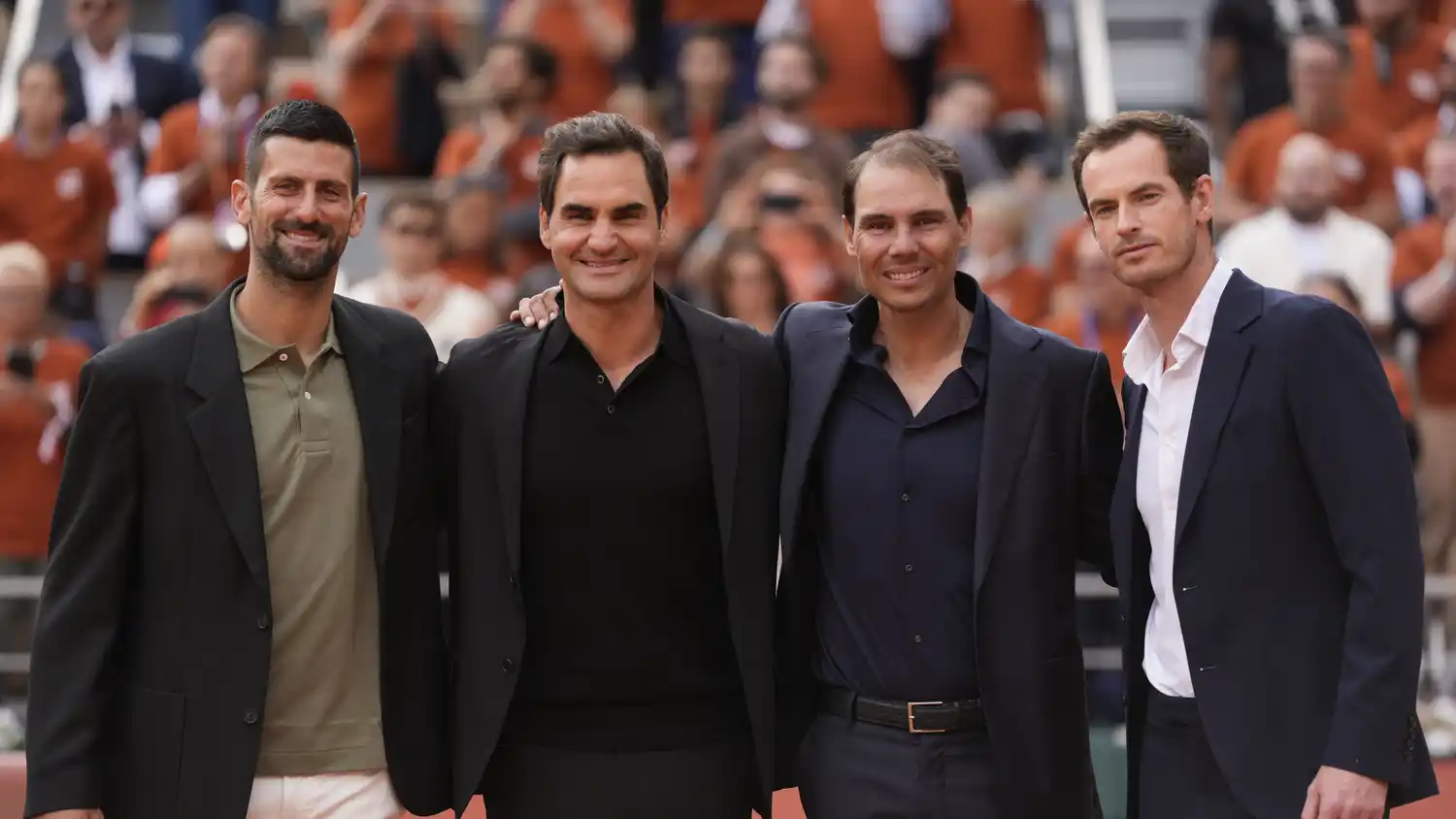 Big 4. Novak Djokovic, Roger Federer, Rafael Nadal y Andy Murray
