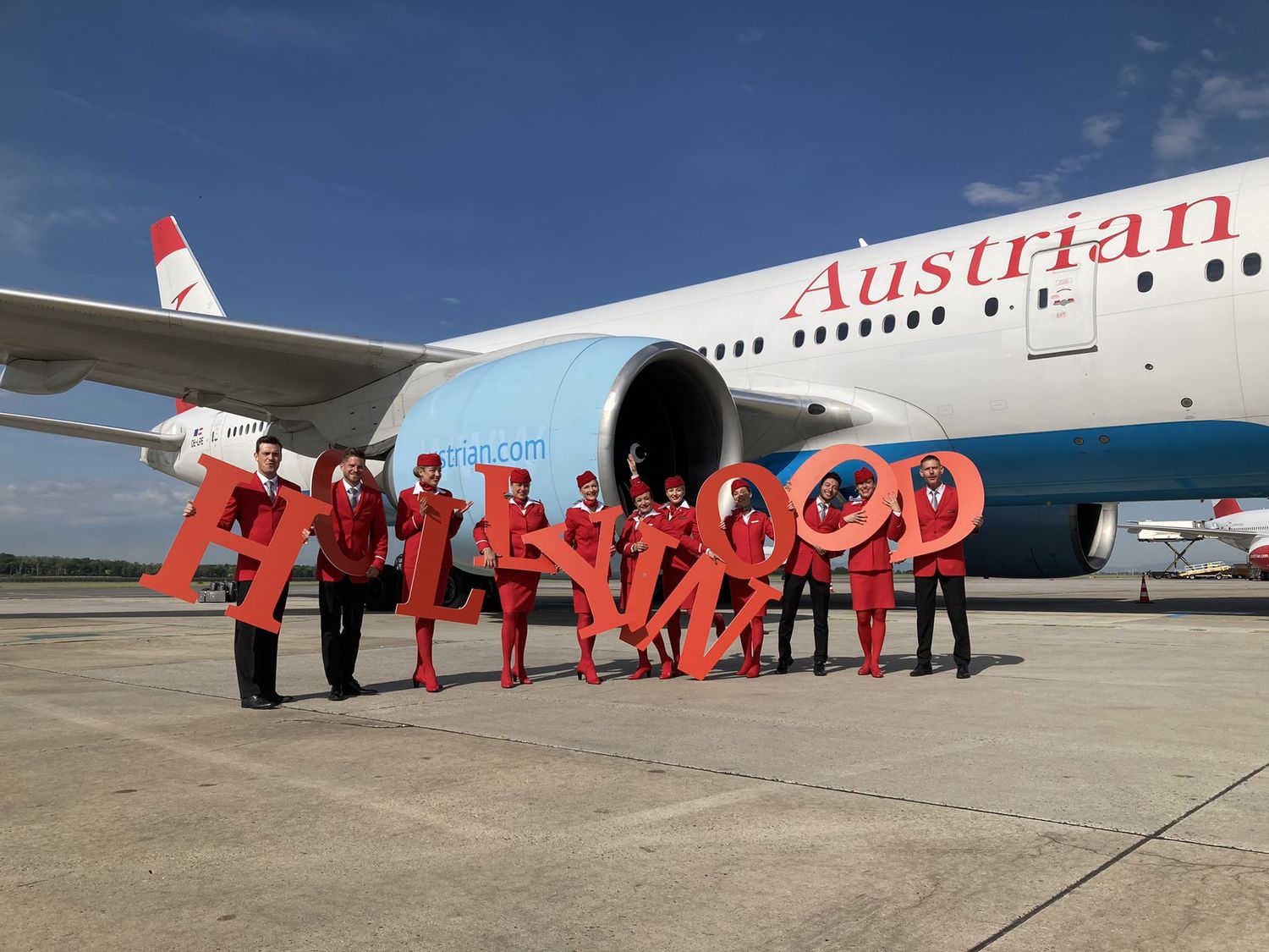 ¡De vuelta a Hollywood! Austrian Airlines reanudó sus vuelos a Los Ángeles