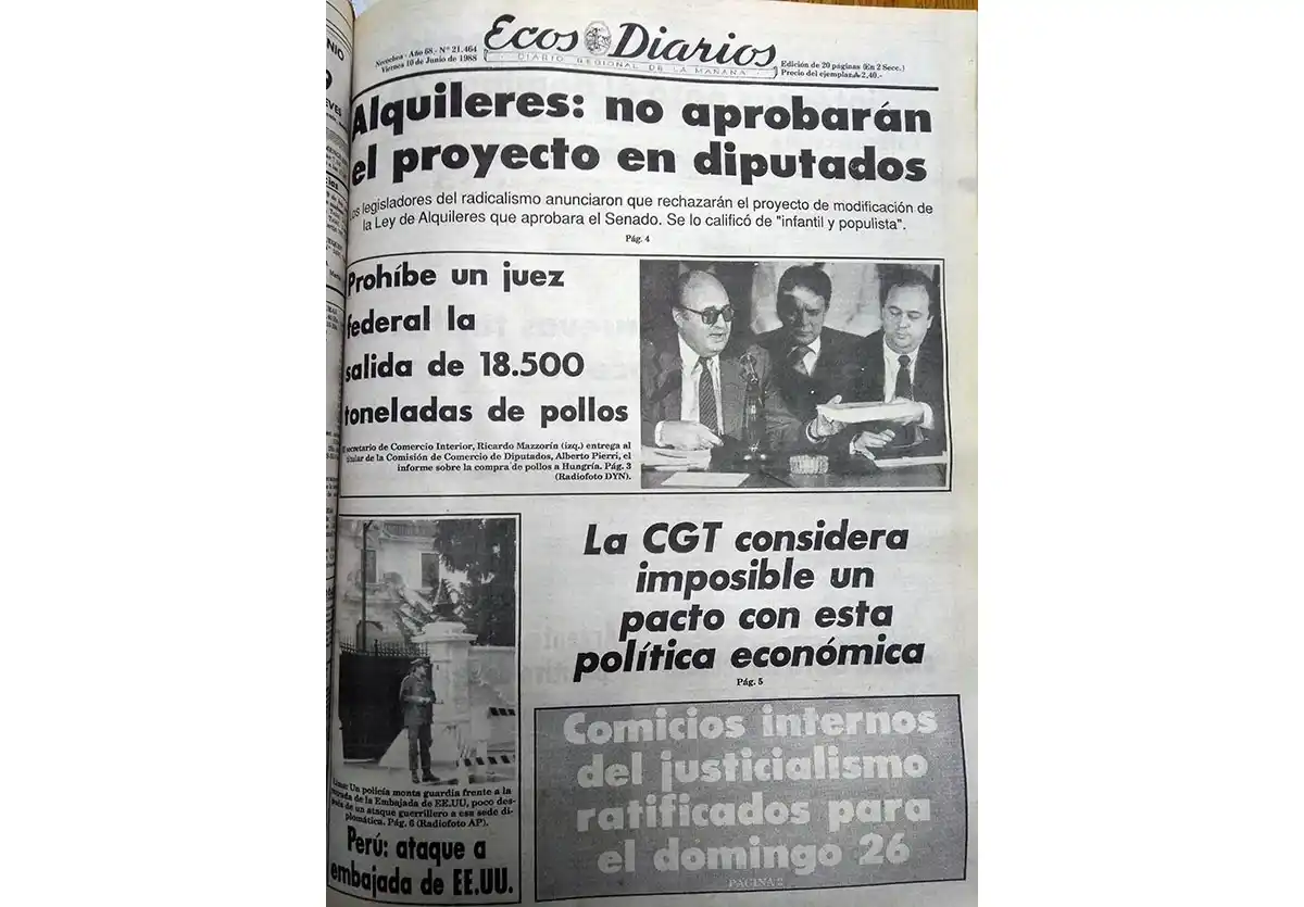 Viernes 10 de Junio de 1988