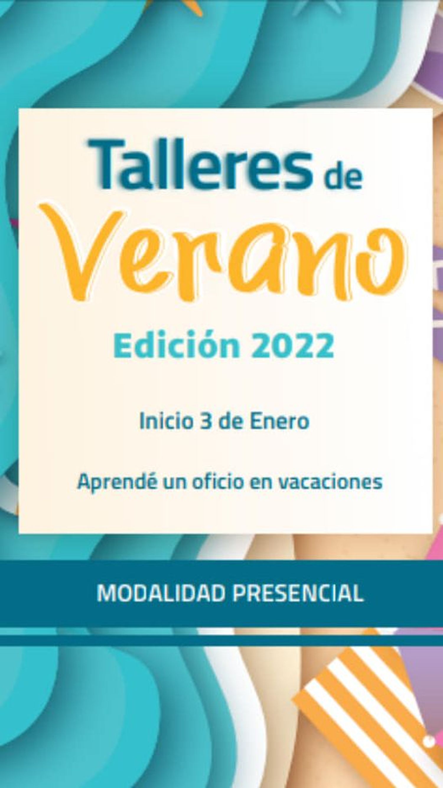 La Municipalidad lanza nuevos talleres de verano