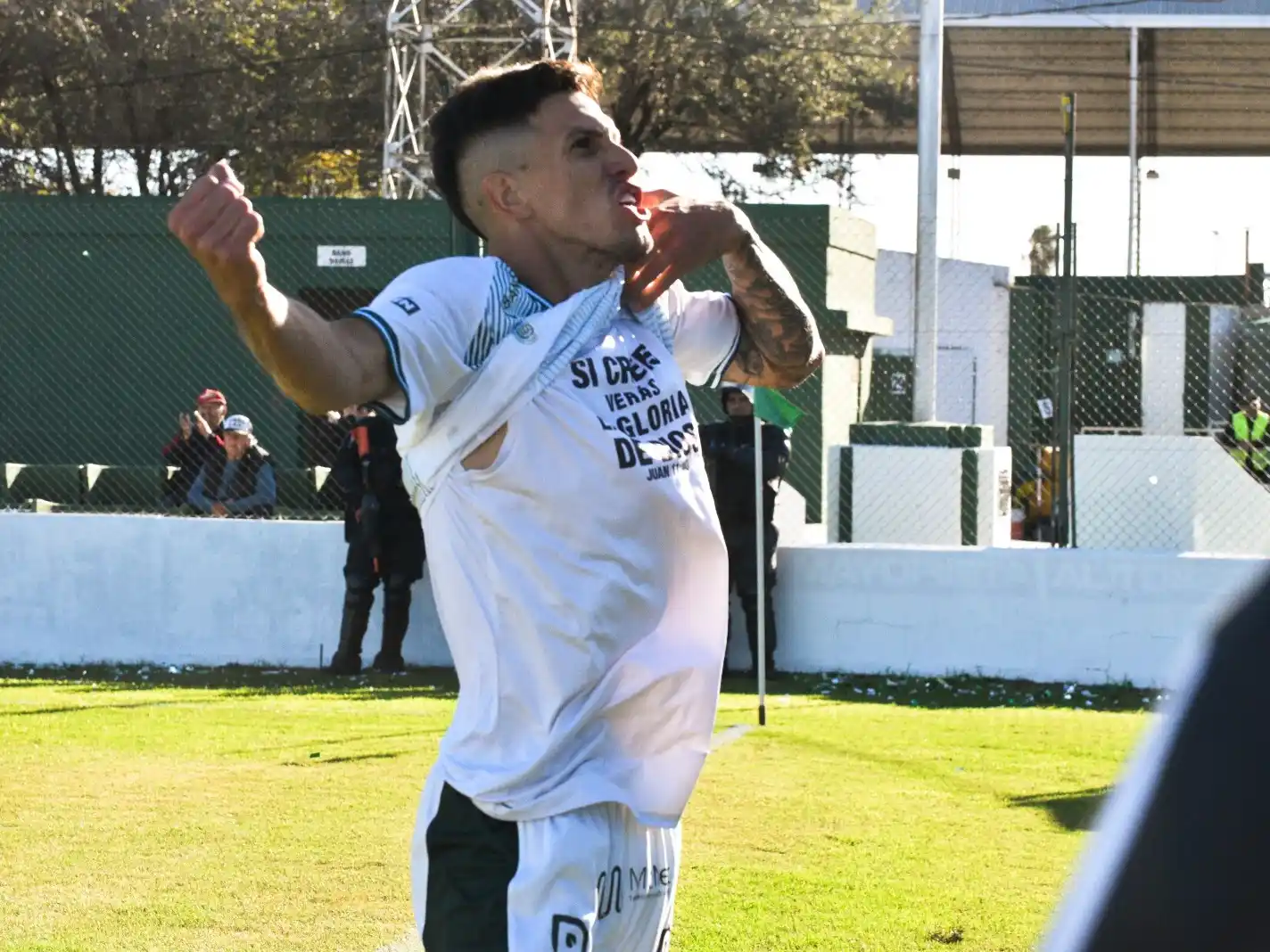 Emanuel Mercado atraviesa un gran presente en Sportivo: convirtió en los últimos tres partidos y se volvió una pieza importante en la levantada de la Verde.