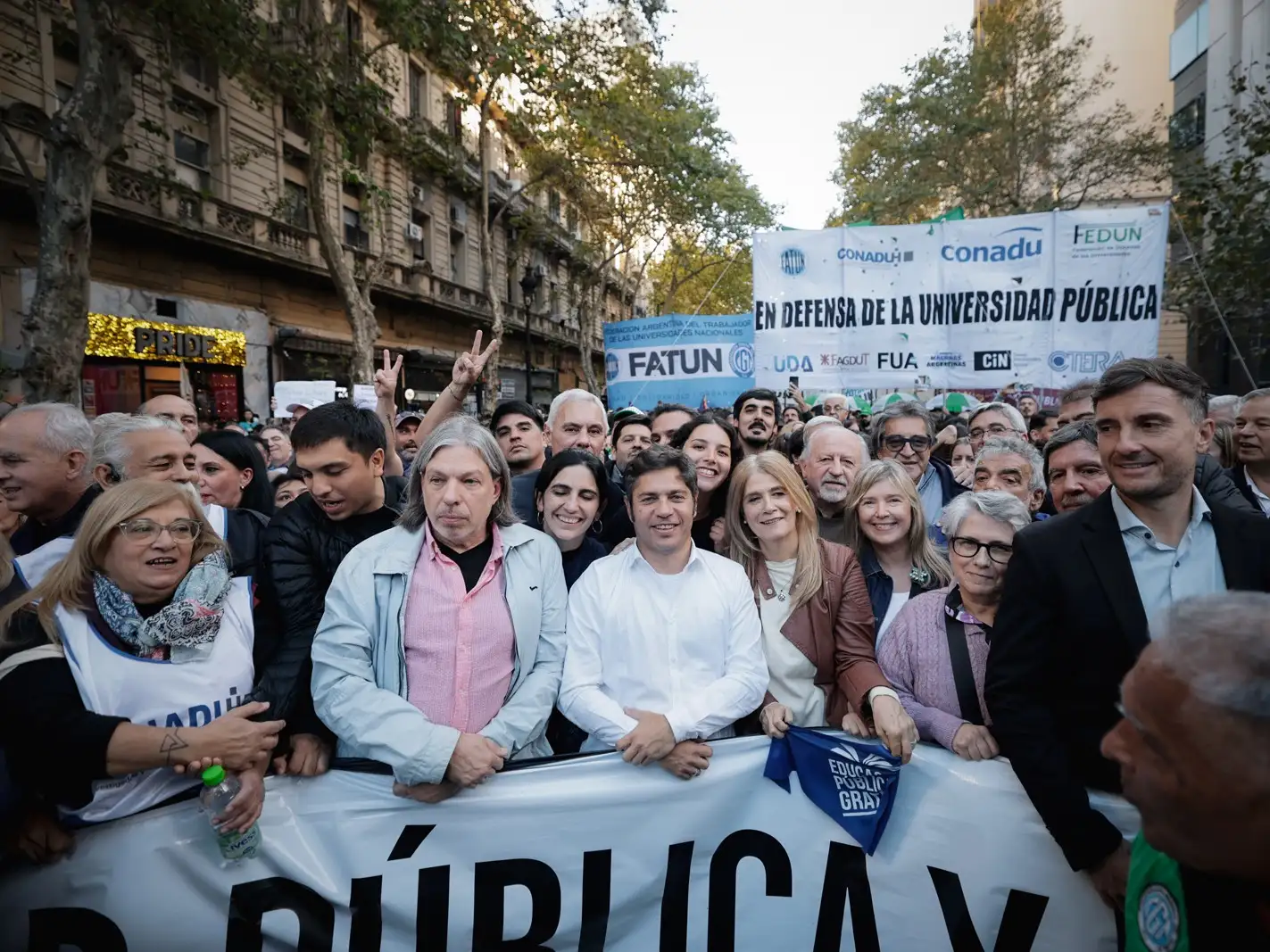 Kicillof: “El Presidente ataca a la universidad libre y gratuita”