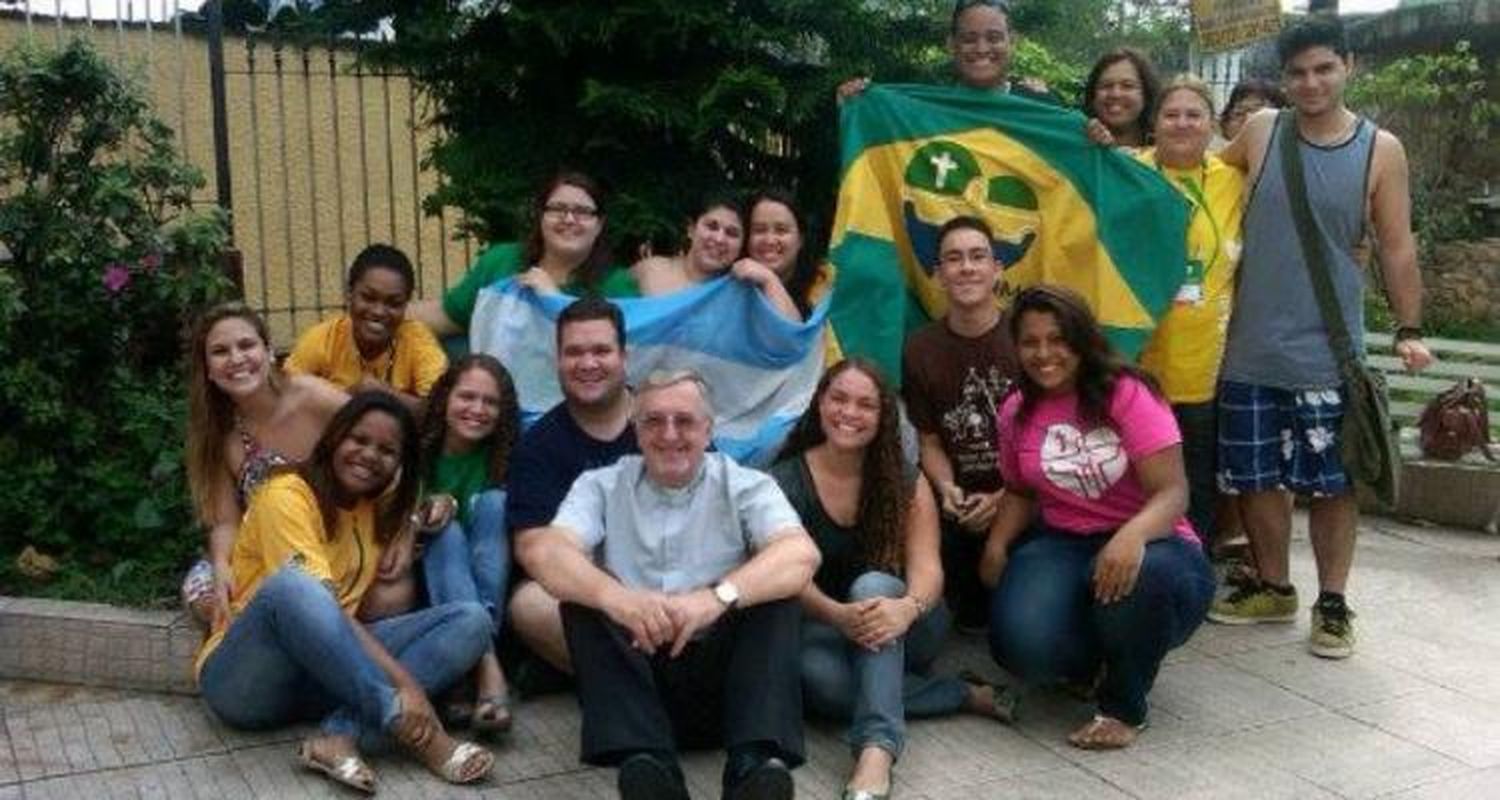 Sampedrinos en Río junto al Papa
