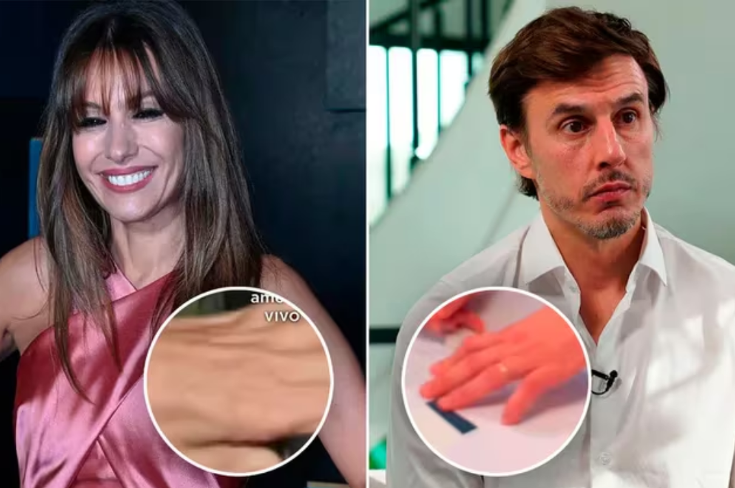 Roberto García Moritán asegura que Pampita se saca la alianza para dormir.