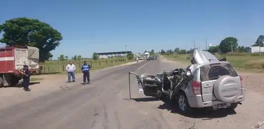Falleció la víctima del violento choque en el acceso a Urdinarrain